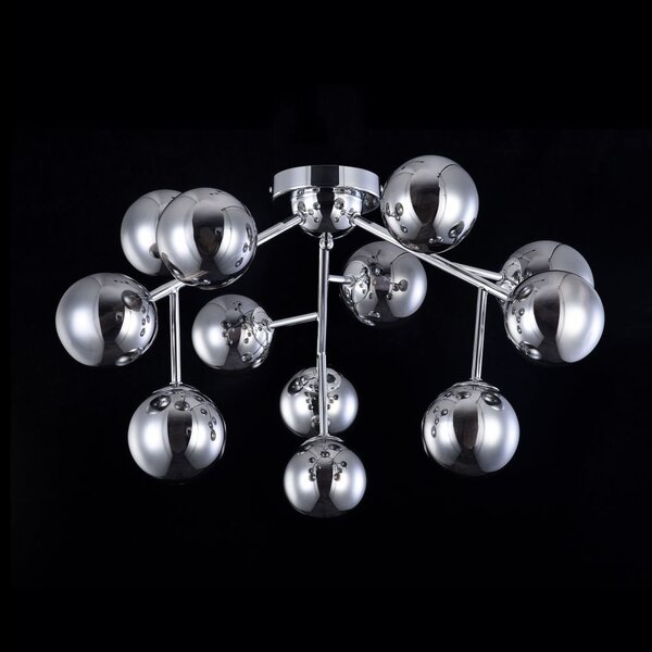 Maytoni Luxusní stropní svítidlo DALLAS, 28W, v. 17,5 cm, 12xG9 Barva: Zlatá