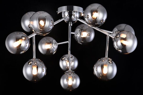 Maytoni Luxusní stropní svítidlo DALLAS, 28W, v. 17,5 cm, 12xG9 Barva: Zlatá