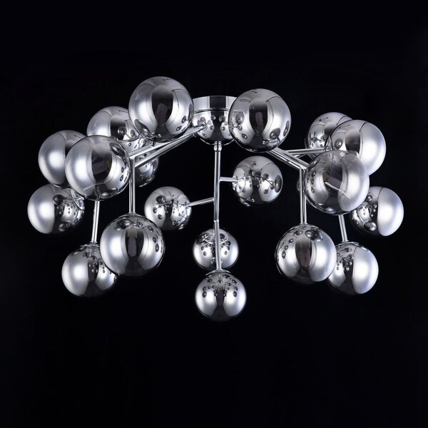 Maytoni Luxusní stropní svítidlo DALLAS, 28W, v. 22,5 cm, 20xG9 Barva: Chrom