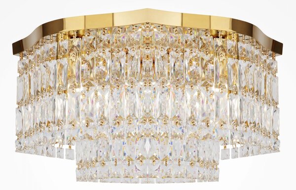 Maytoni Luxusní stropní svítidlo DUNE, 60W, d. 45 cm, 6xE14 Barva: Zlatá