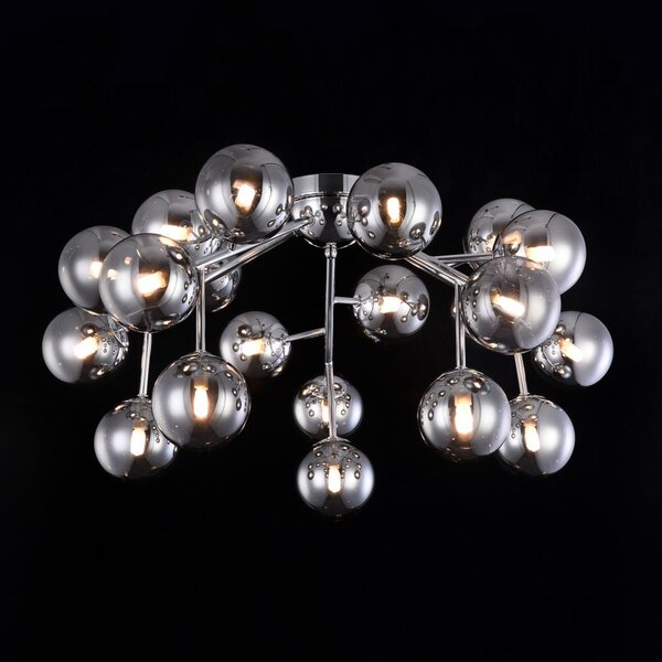 Maytoni Luxusní stropní svítidlo DALLAS, 28W, v. 22,5 cm, 20xG9 Barva: Chrom