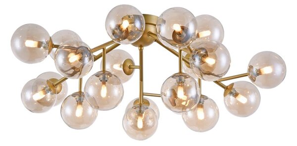 Maytoni Luxusní stropní svítidlo DALLAS, 28W, v. 22,5 cm, 20xG9 Barva: Chrom