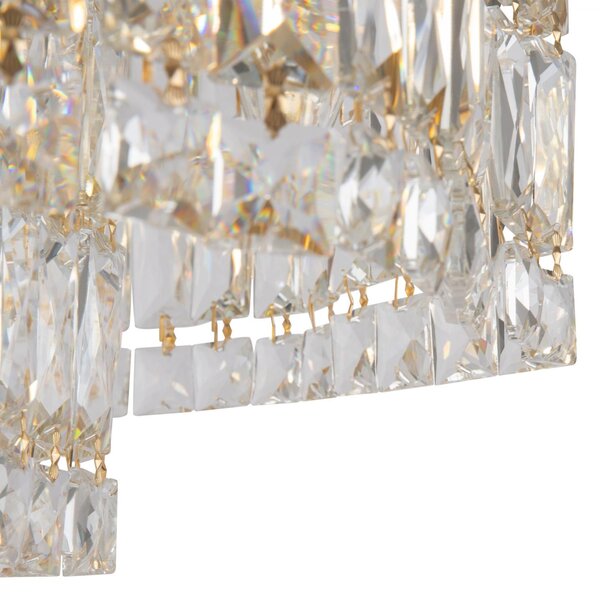 Maytoni Luxusní stropní svítidlo DUNE, 60W, d. 45 cm, 6xE14 Barva: Zlatá