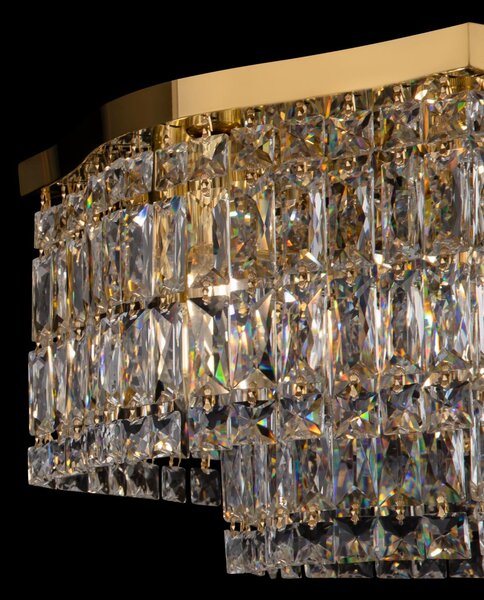 Maytoni Luxusní stropní svítidlo DUNE, 60W, d. 45 cm, 6xE14 Barva: Zlatá
