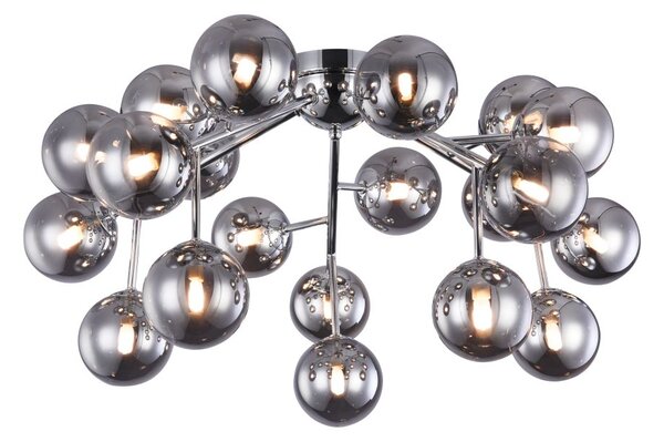 Maytoni Luxusní stropní svítidlo DALLAS, 28W, v. 22,5 cm, 20xG9 Barva: Chrom