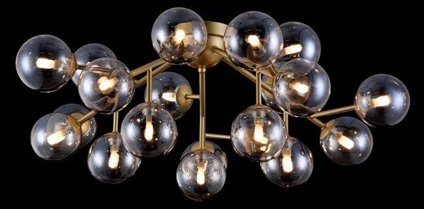 Maytoni Luxusní stropní svítidlo DALLAS, 28W, v. 22,5 cm, 20xG9 Barva: Chrom