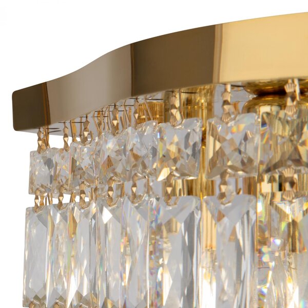 Maytoni Luxusní stropní svítidlo DUNE, 60W, d. 45 cm, 6xE14 Barva: Zlatá