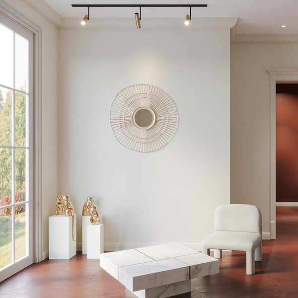 Maytoni Moderní stropní svítidlo ELTI, 50W, d. 28 cm, 1XGU10 Barva: Černá