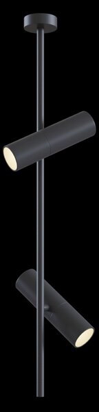 Maytoni Moderní stropní svítidlo ELTI, 50W, d. 77 cm, 2XGU10 Barva: Černá
