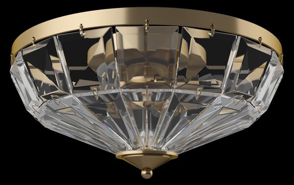 Maytoni Luxusní stropní svítidlo FACET, 60W, ⌀ 39,6 cm, 4xE14 Barva: Chrom