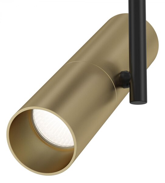 Maytoni Moderní stropní svítidlo ELTI, 50W, d. 28 cm, 1XGU10 Barva: Černá