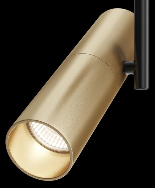 Maytoni Moderní stropní svítidlo ELTI, 50W, d. 28 cm, 1XGU10 Barva: Černá