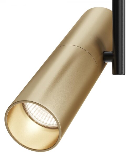 Maytoni Moderní stropní svítidlo ELTI, 50W, d. 28 cm, 1XGU10 Barva: Černá