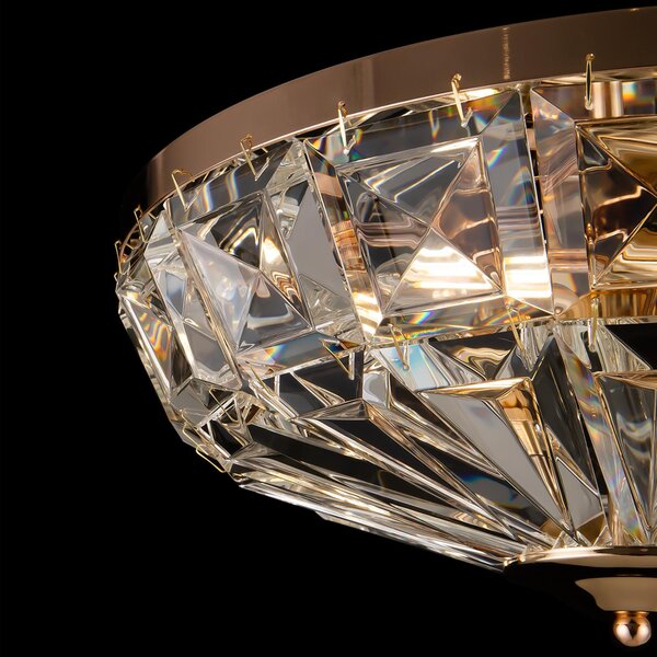 Maytoni Luxusní stropní svítidlo FACET, 60W, ⌀ 39,6 cm, 4xE14 Barva: Chrom
