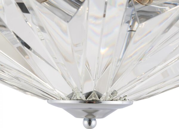 Maytoni Luxusní stropní svítidlo FACET, 60W, ⌀ 49 cm, 6xE14 Barva: Zlatá