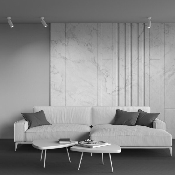 Maytoni Designové stropní svítidlo FOCUS DESIGN, 10W, d. 13 cm, 1xGU10 Barva: Zlatá