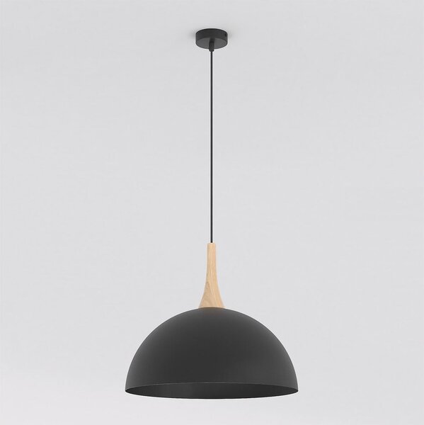 Závěsné svítidlo NAUTICA 1L – černé, 1× GX53, šířka 40 cm