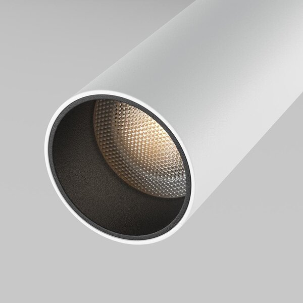 Maytoni Moderní zápustné stropní LED svítidlo FOCUS, 12W, v. 12,5 cm Barva: Bílá, Teplota světla: 4000K - denní bílá