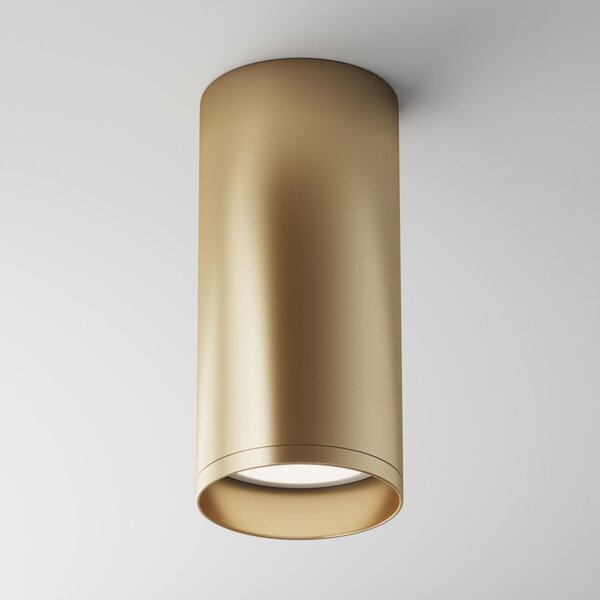 Maytoni Moderní stropní svítidlo FOCUS, v. 13 cm, 1xGU10 Barva: Černá