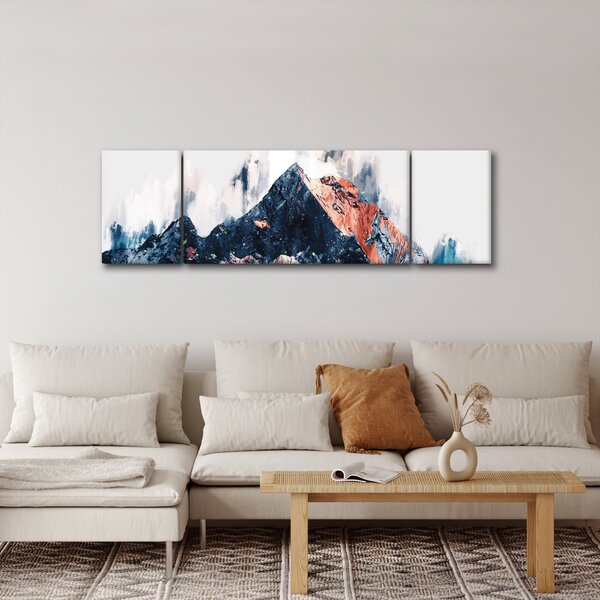 Obraz - Abstraktní hora (170x50 cm)
