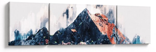 Obraz - Abstraktní hora (170x50 cm)