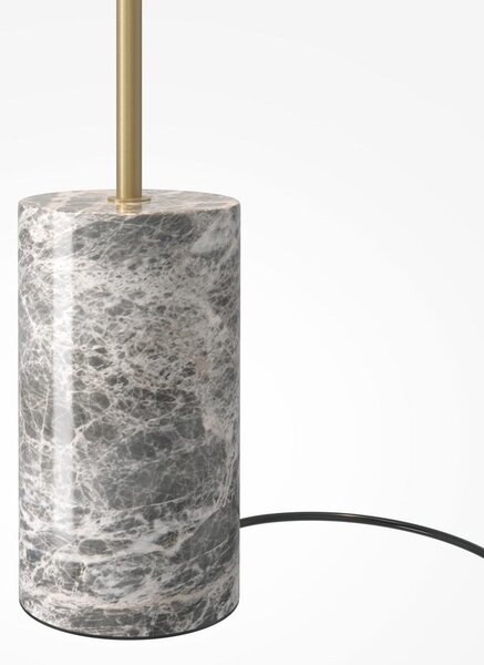 Maytoni Designová stojací LED lampa KYOTO, 11W, v. 145 cm, 3000K Barva: Mosaz