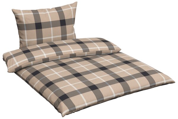 POVLEČENÍ, flanel, antracitová, přírodní barvy, 140/200 cm Esposa - Povlečení