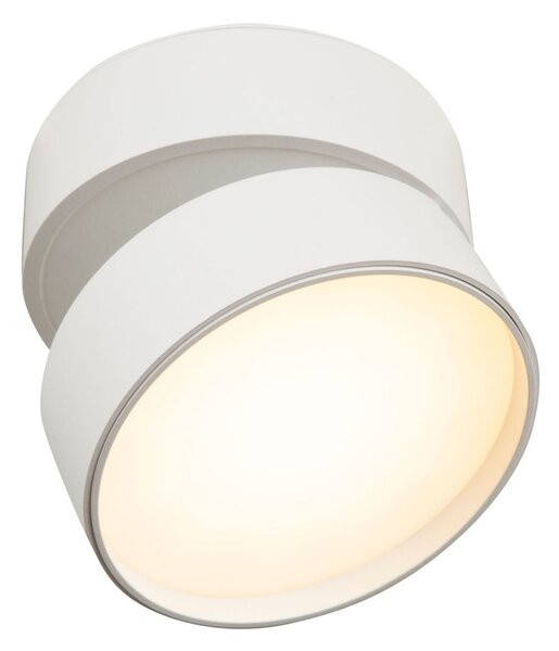 Maytoni Moderní stropní LED svítidlo ONDA, 18W, ⌀ 12 cm Barva: Černá, Teplota světla: 3000K - teplá bílá
