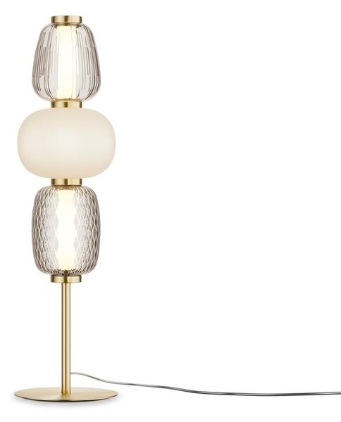 Maytoni Designová stolní LED lampa PATTERN, 28W, v. 67,5 cm, 3000K Barva: Zlatá