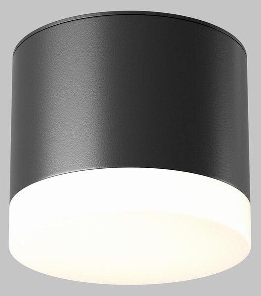 Maytoni Designové stropní svítidlo PAULINE, 15W, ⌀ 8,2 cm, 1xGX53, IP44 Barva: Černá