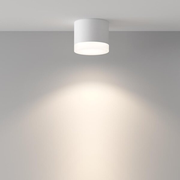 Maytoni Designové stropní svítidlo PAULINE, 15W, ⌀ 8,2 cm, 1xGX53, IP44 Barva: Černá