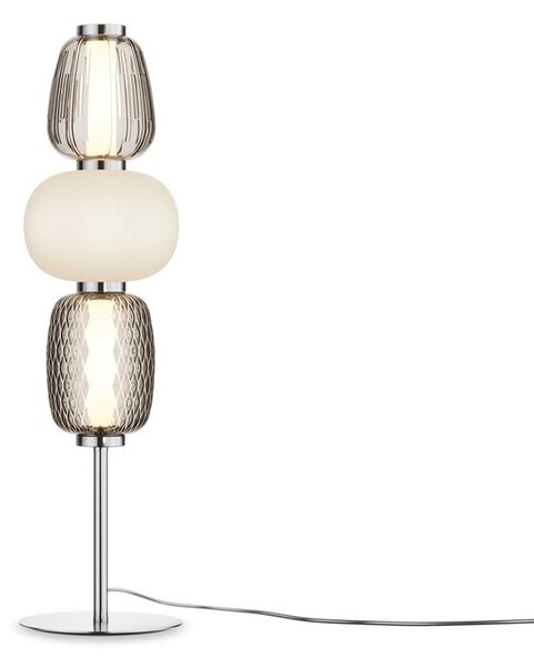 Maytoni Designová stolní LED lampa PATTERN, 28W, v. 67,5 cm, 3000K Barva: Zlatá
