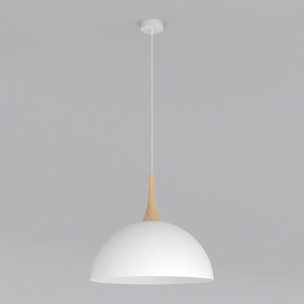 Závěsné svítidlo NAUTICA 1L – bílé, 1× GX53, šířka 40 cm