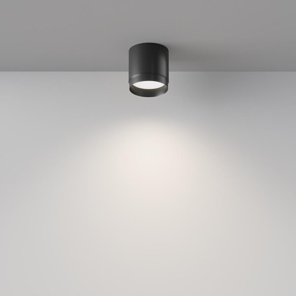 Maytoni Moderní stropní svítidlo POLAR, 15W, 1xGX53, ⌀ 8,2 cm Barva: Černá