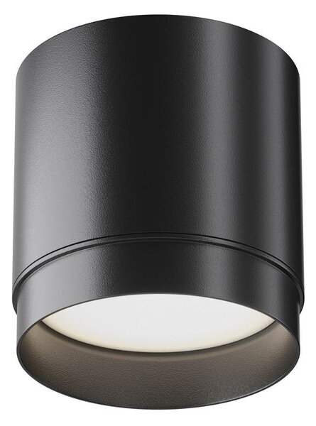 Maytoni Moderní stropní svítidlo POLAR, 15W, 1xGX53, ⌀ 8,2 cm Barva: Černá