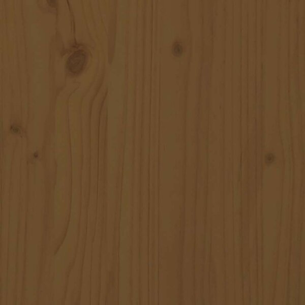 Rám postele medově hnědý masivní dřevo 200 x 200 cm 3104696