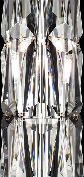 Maytoni Luxusní stolní lampa PUNTES, 60W, v. 58 cm, 2xE14 Barva: Chrom