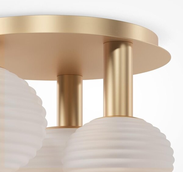Maytoni Designové stropní svítidlo REELS, 40W, v. 38,5 cm, 3xE14 Barva: Černá