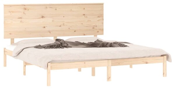Rám postele masivní dřevo 150 x 200 cm King Size 3104808