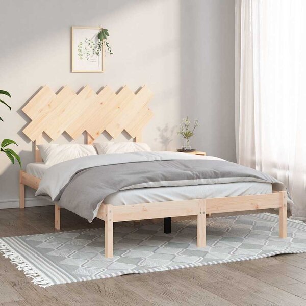 Rám postele 120 x 190 cm Small Double masivní dřevo 3104838
