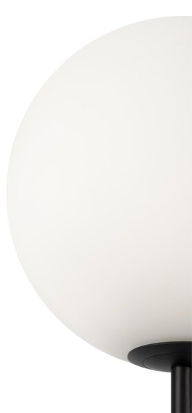 Maytoni Stojací lampa RING, 60W, v. 155 cm, 1xE27 Barva: Černá