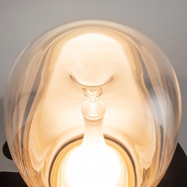 Maytoni Designová stolní LED lampa SPLASH, 9W, v. 27,2 cm, 3000K Barva: čirá
