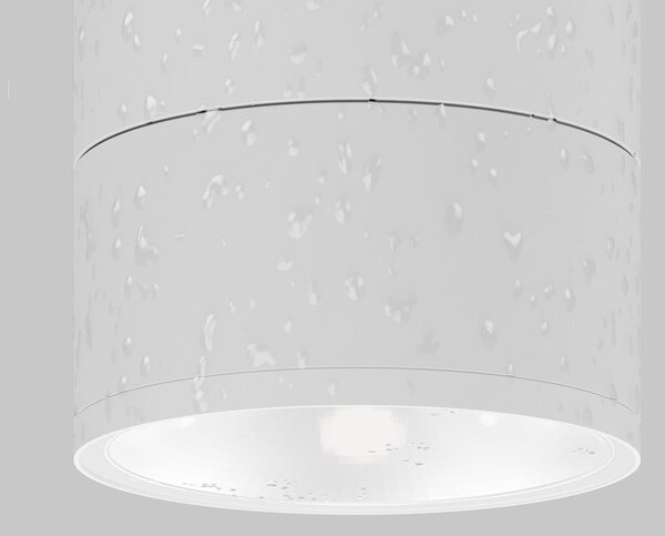 Maytoni Moderní stropní LED svítidlo SPIN, 12W, v. 10,8 cm, 3000K, IP54 Barva: Černá