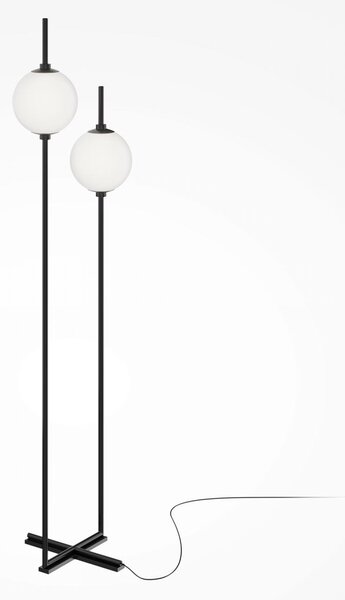 Maytoni Stojací LED lampa THE SIXTH SENSE, 12W, v. 150 cm, 3000K Barva: Mosaz
