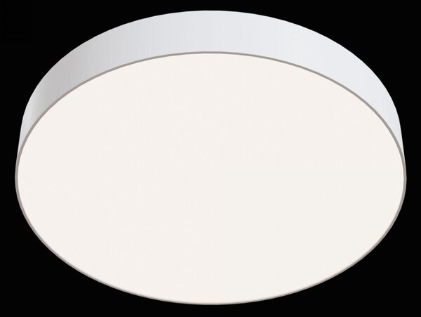 Maytoni Moderní stropní LED svítidlo ZON, 45W, ⌀ 40 cm Barva: Černá, Teplota světla: 3000K - teplá bílá