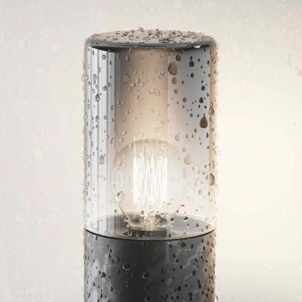 Maytoni Designové venkovní sloupkové svítidlo AMAS, 60W, v. 25 cm, 1xE27, IP54