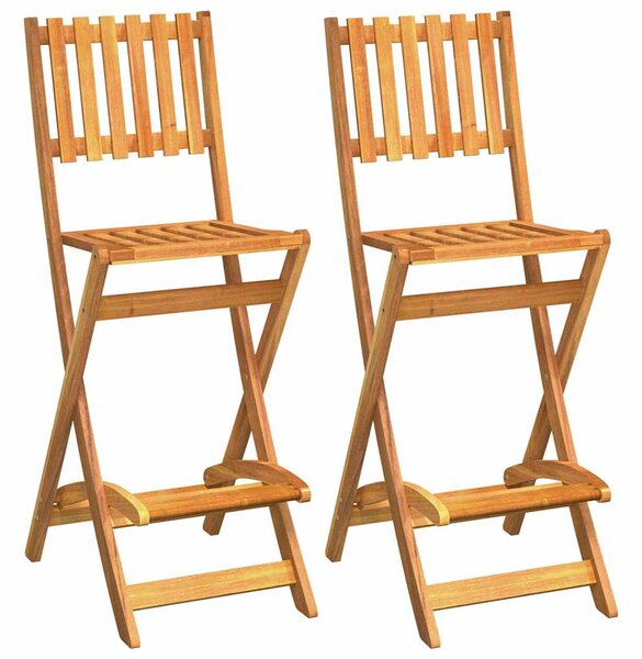 3dílný zahradní barový set masivní akáciové dřevo 3104961