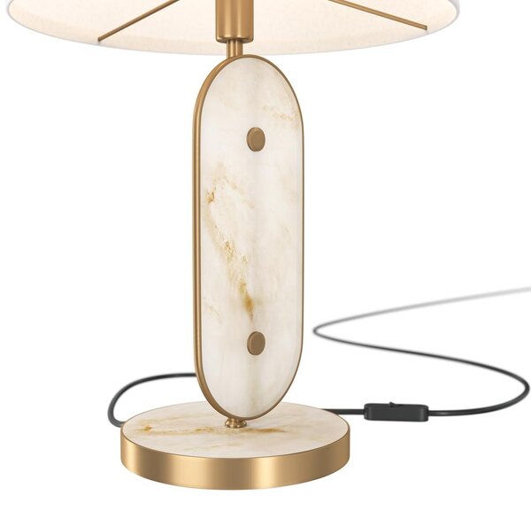 Maytoni Luxusní stolní lampa MARMO, 40W, v. 44 cm, 1xE27