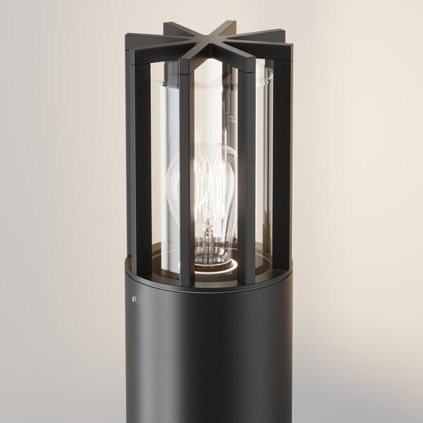 Maytoni Moderní venkovní sloupkové svítidlo AMAS, 15W, v. 75 cm, 1xE27, IP54
