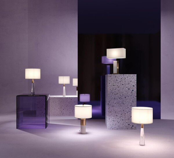Maytoni Luxusní stolní lampa BIANCO, 60W, v. 65 cm, 1xE27